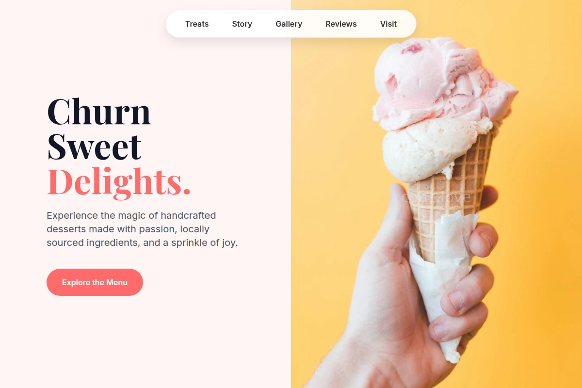 Scoop Dessert