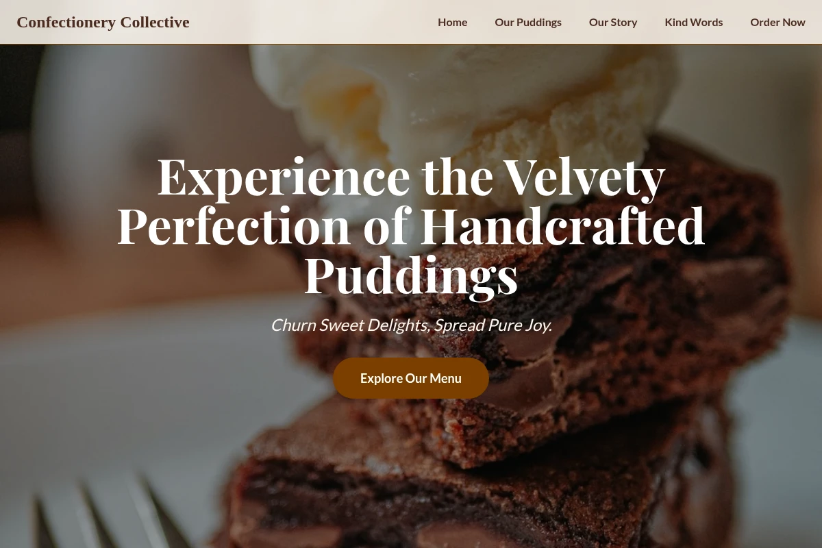 Pudding Dessert